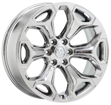 22" Dodge Ram 1500 Truck Bright Chrome wheels rims Factory OEM set 2685 2727