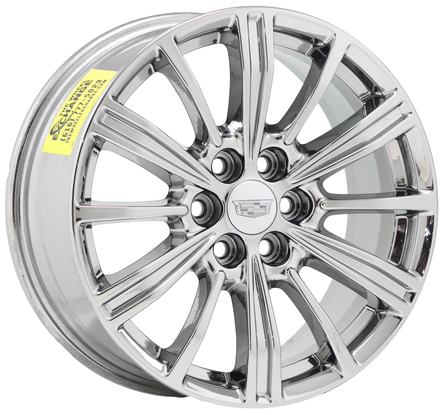 18" Cadillac XT5 Bright Chrome wheel rim Factory OEM single 4798
