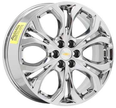 20" Chevrolet Traverse Enclave Bright Chrome wheels rims Factory GM set 5851