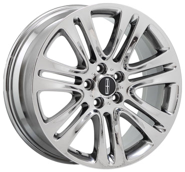 18" Lincoln MKZ Platinum Bright Chrome wheels rims Factory OEM set 4 3952