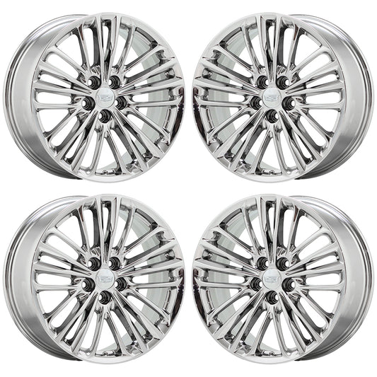 20" Cadillac CT6-V Bright Chrome wheels rims Factory OEM set 4829 EXCHANGE