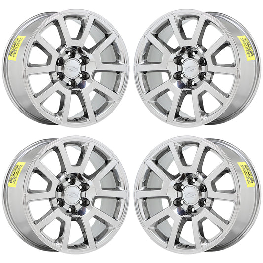 20" Cadillac Escalade Bright Chrome wheels rims Factory OEM set 4 5699