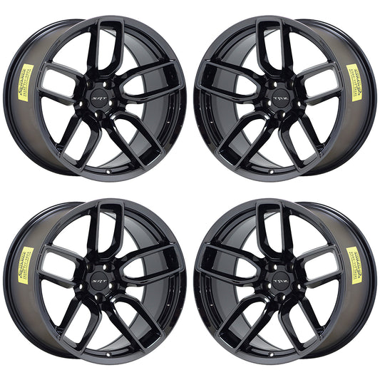 20" Dodge Charger Challenger Black Chrome wheels Factory OEM 2641 EXCHANGE