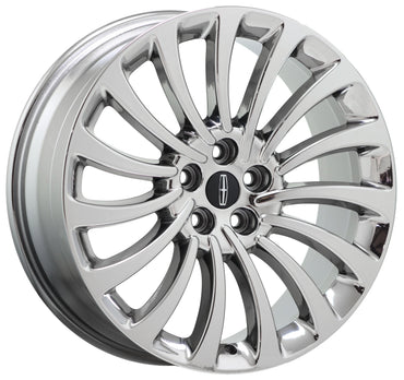 20" Lincoln Aviator Bright Chrome wheels rims Factory OEM set 2020-2024 10189
