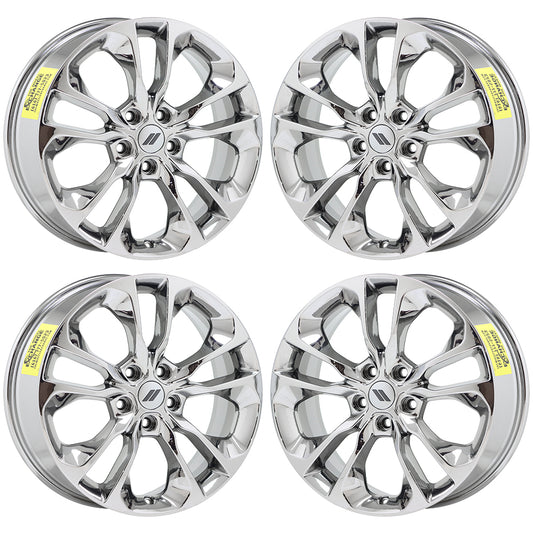 20" Dodge Durango RT Bright Chrome wheels rims Factory OEM 2019 2020 set 4 2659