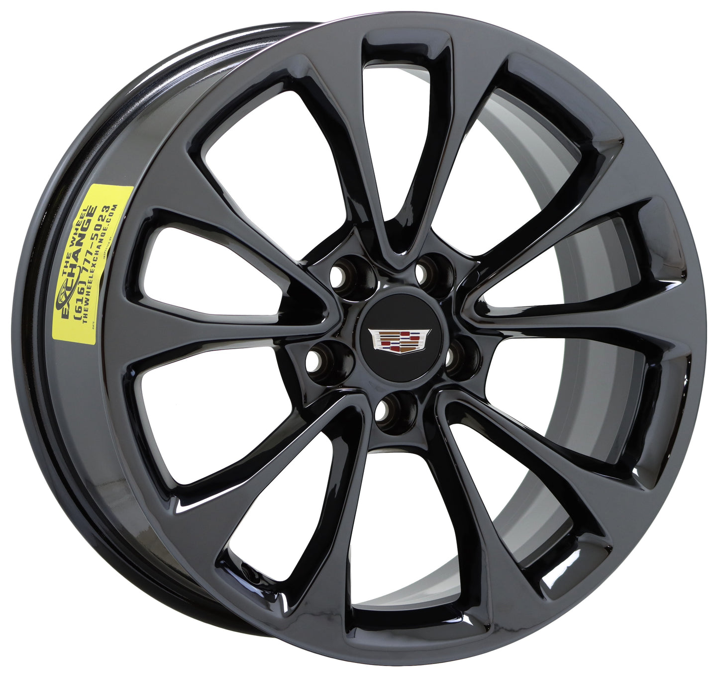 Cadillac ATS Coupe Black Chrome Wheels Rims Factory OEM Set 4731 4734 EXCHANGE