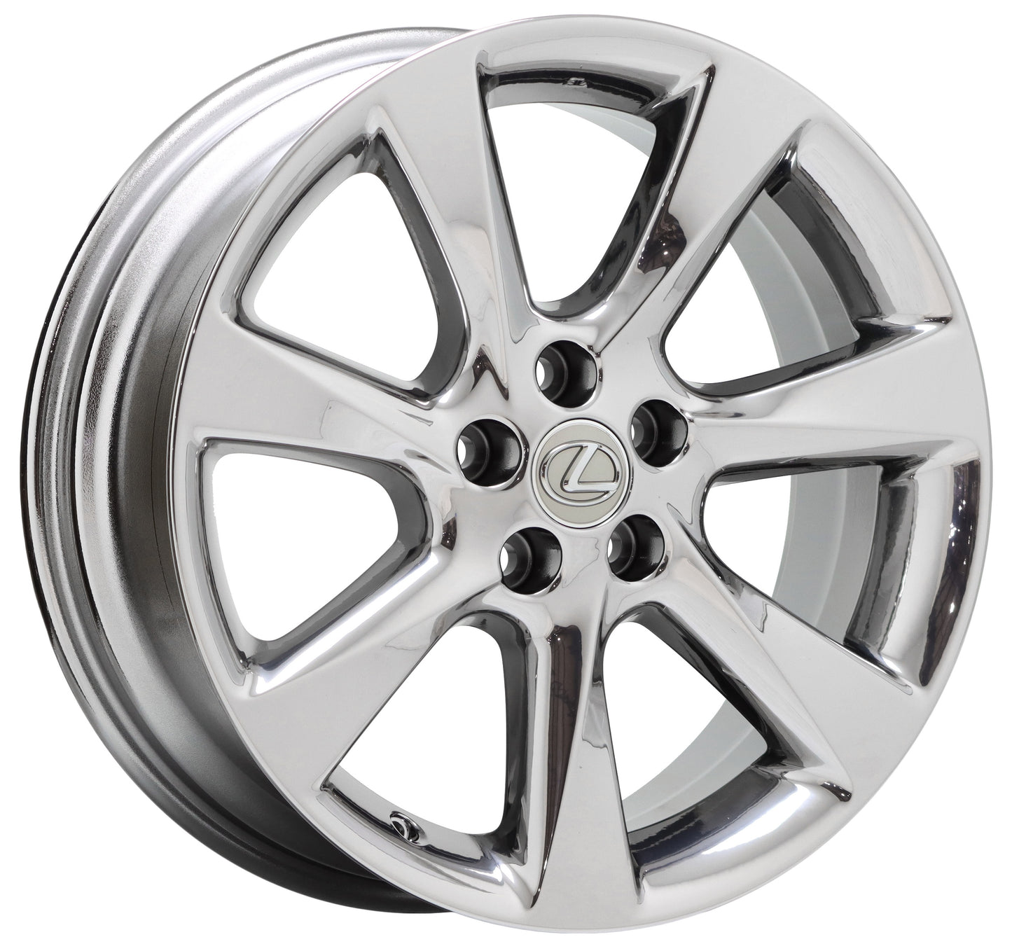 19" Lexus RX350 RX450H Bright Chrome wheels rims Factory OEM set 74252