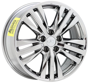 18" Infiniti QX60 Luxe Bright Chrome wheels rims Factory OEM set 4 73782