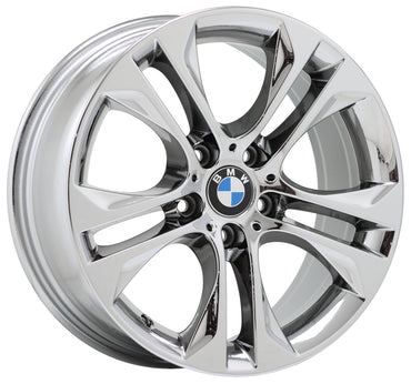 18" BMW X3 X4 Bright Chrome wheels rims Factory OEM set 86099