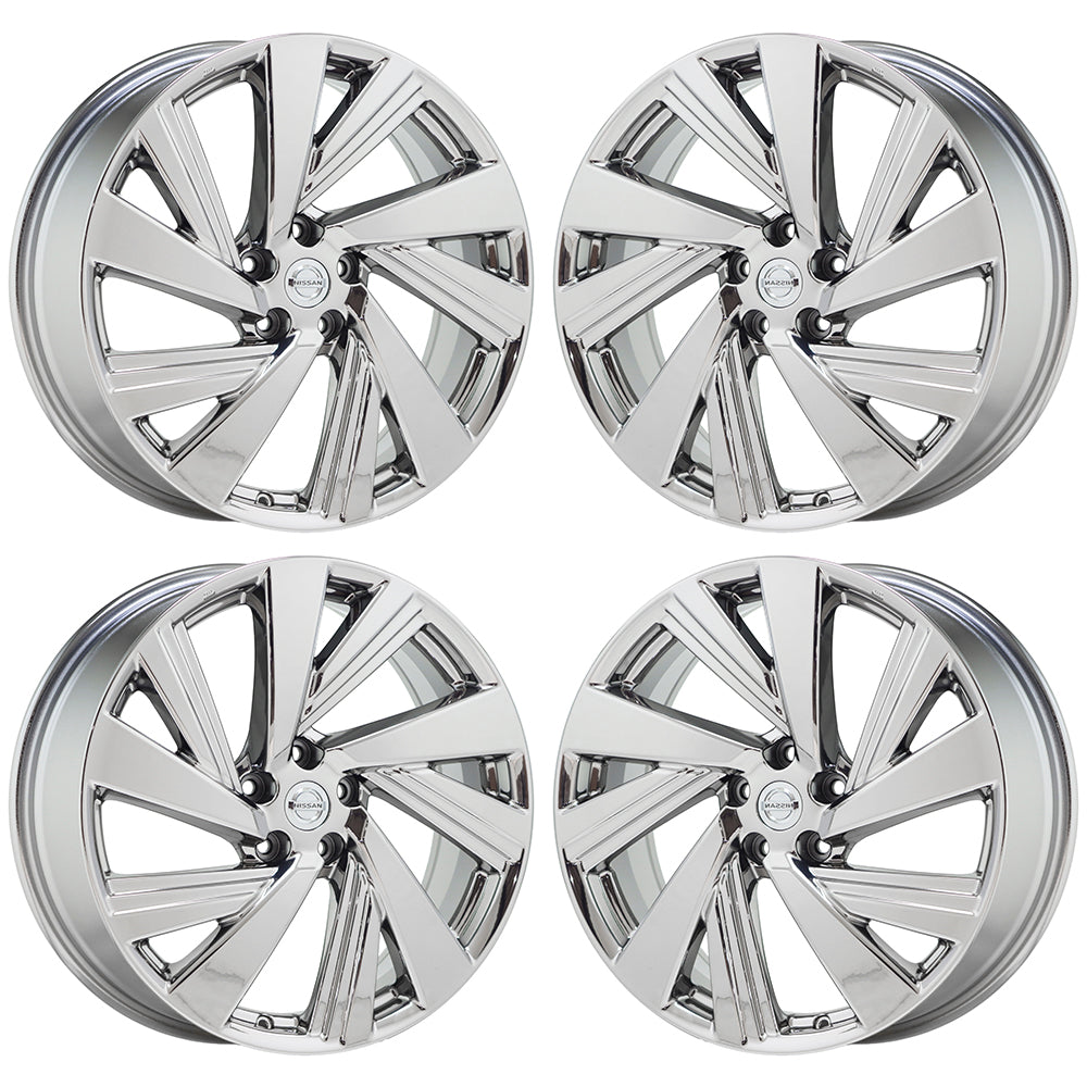 20" Nissan Murano Bright Chrome wheels rims Factory OEM SET 4 62707