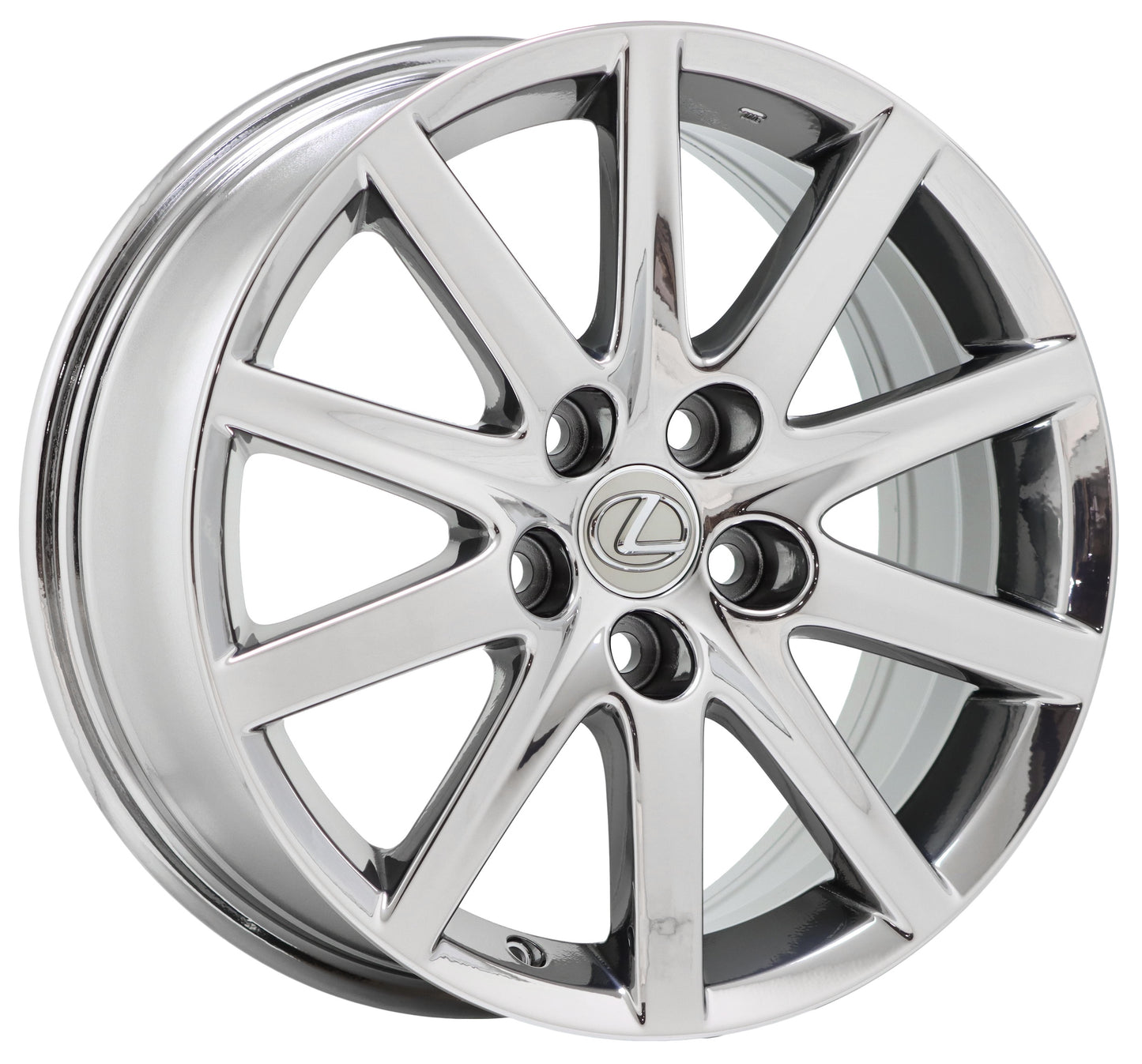 17" Lexus GS300 GS350 Bright Chrome wheels rims Factory OEM set 74185