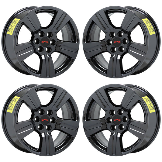 18" GMC Canyon Black Chrome wheels rims Factory OEM set 5673