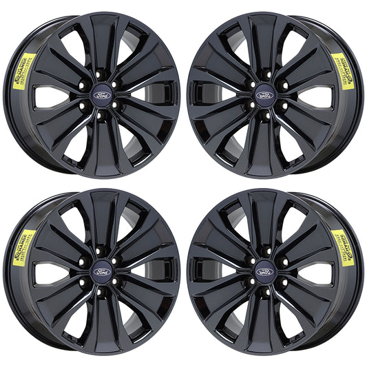 20" Ford F150 Truck Black Chrome wheels rims Factory OEM 2019 2020 set 4 10173