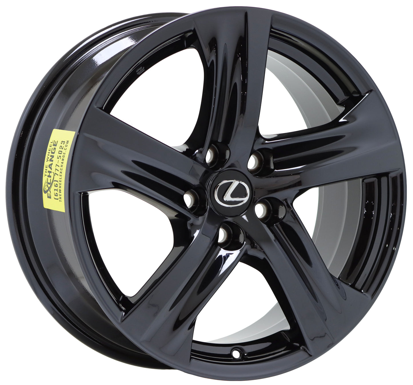 18" Lexus IS300 IS350 Turbo Black Chrome wheels rims OEM set 74355 EXCHANGE