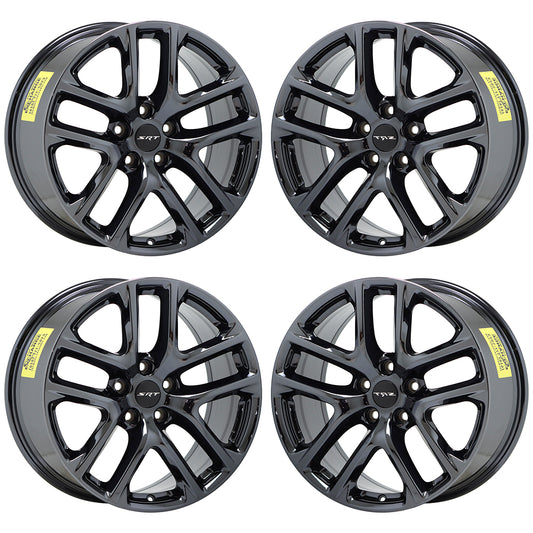 20" Dodge Durango SRT Black Chrome wheels rims Factory OEM set 2664 EXCHANGE