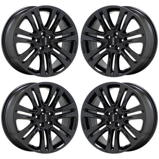 18" Lincoln MKZ Black Chrome wheels rims Factory OEM set 3952 EXCHANGE