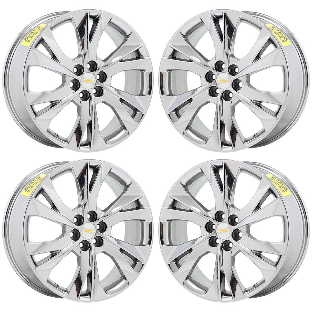 21" Chevrolet Blazer Bright Chrome wheels rims Factory OEM GM set 5938