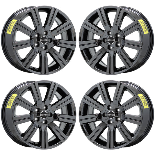 20" Land Range Rover Sport Black Chrome Wheels Rims Factory Set 72200