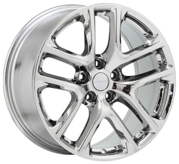 20" Dodge Durango SRT Bright Chrome wheels rims Factory OEM set 2664