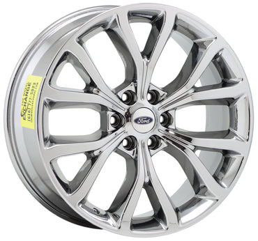 22" Ford Expedition Bright Chrome wheels rims Factory OEM set 10145