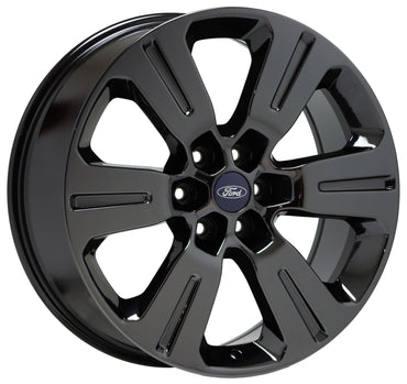 22" Ford F150 Truck Black Chrome wheels rims Factory OEM set 4 10064