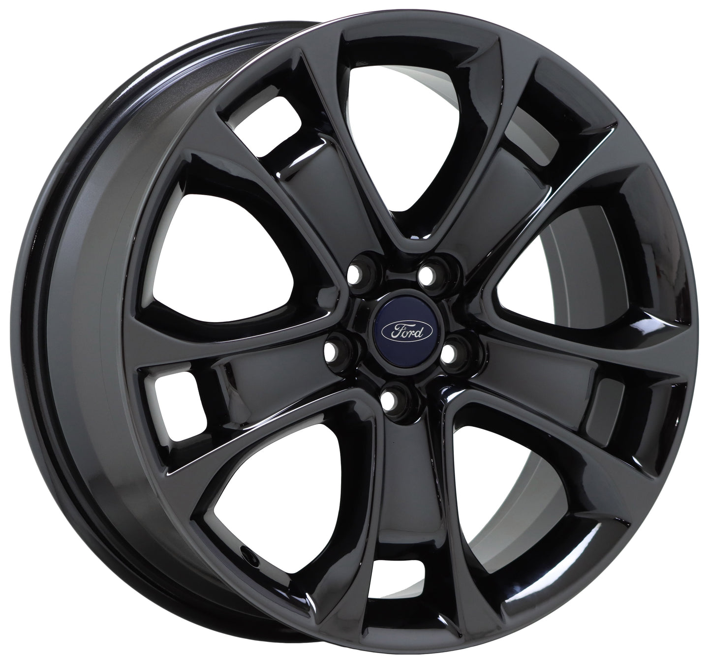 18" Ford Escape Black Chrome wheels rims Factory OEM set 3946 EXCHANGE