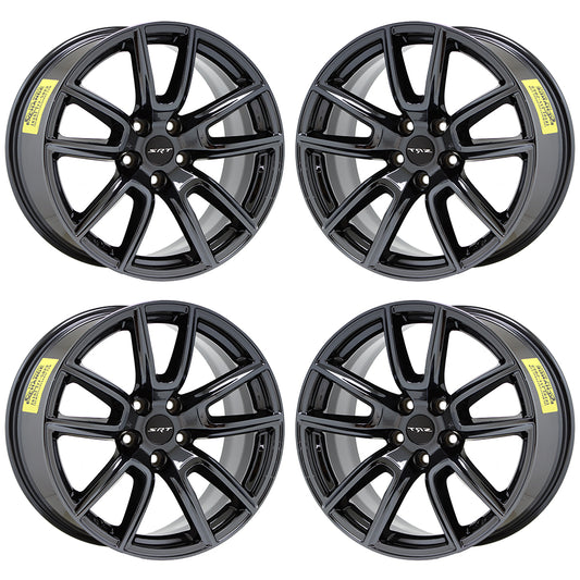 20" Dodge Durango SRT Black Chrome wheels rims Factory OEM set 2626