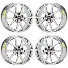 Load image into Gallery viewer, EXCHANGE 19x9 19x10 Cadillac CTS-V Coupe PVD Chrome Wheels Factory OEM 4647 4677

