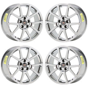 EXCHANGE 19x9 19x10 Cadillac CTS-V Coupe PVD Chrome Wheels Factory OEM 4647 4677