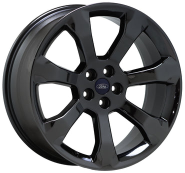 21" Ford Explorer ST Black Chrome wheels rims Factory OEM set 10271