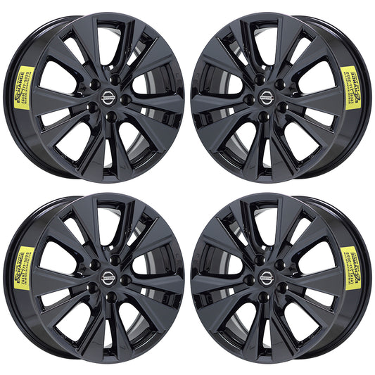 18" Nissan Murano Black Chrome wheels rims Factory OEM 2015-2020 set 4 62706