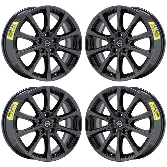18" Nissan Murano Black Chrome wheels rims Factory OEM 2017 2018 2019 2020 set 4