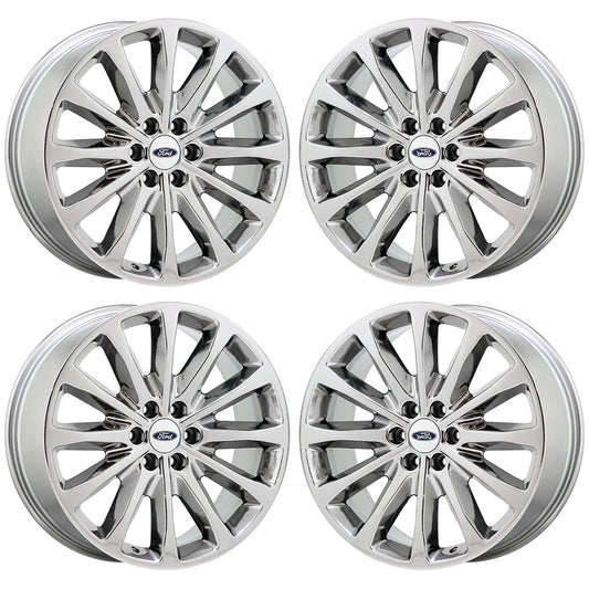 22" Ford F150 Limited Bright Chrome wheels rims Factory OEM set 10174 EXCHANGE