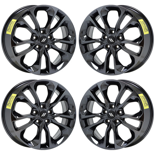 20" Dodge Durango RT Black Chrome wheels rims Factory OEM 2019 2020 set 4 2659