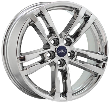 18" Ford Explorer Bright Chrome wheels rims Factory OEM set 10266