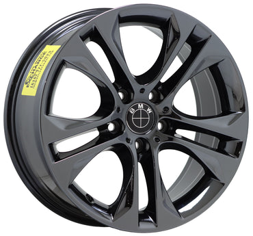 18" BMW X3 X4 Black Chrome wheels rims Factory OEM set 86099