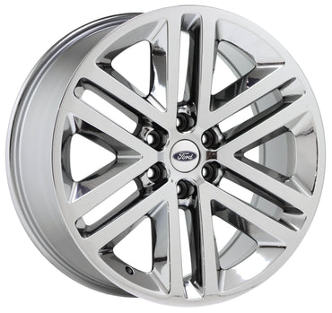 22" Ford F150 Expedition Bright Chrome wheels rims Factory OEM set 3993