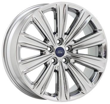 20" Ford Explorer Bright Chrome wheels rims Factory OEM set 10269