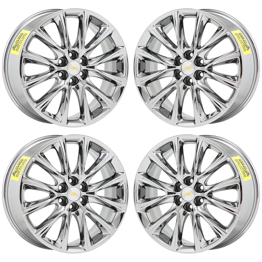 20" Chevrolet Traverse Blazer Bright Chrome wheels rims Factory set 5852