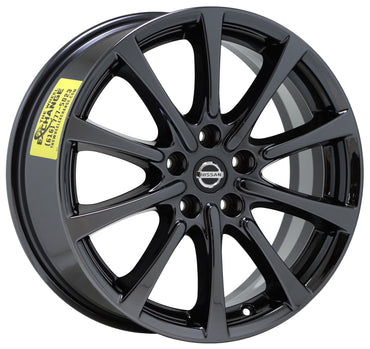 18" Nissan Murano Black Chrome wheels rims Factory OEM 2017 2018 2019 2020 set 4