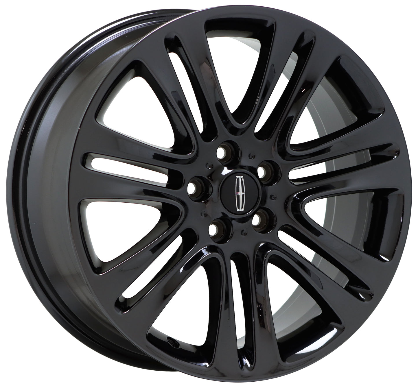 18" Lincoln MKZ Black Chrome wheels rims Factory OEM set 4 3952