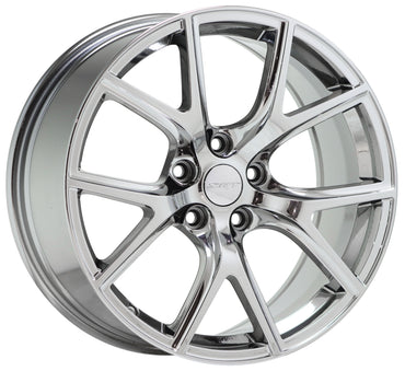 20" Jeep Grand Cherokee SRT Bright Chrome wheels rims Factory OEM set 9173