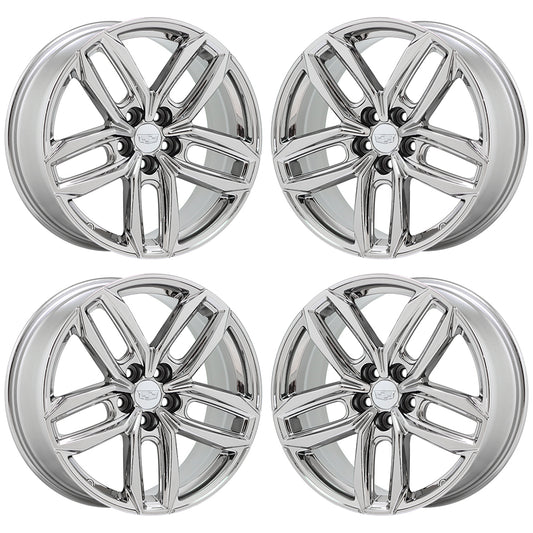 20" Cadillac XT4 Bright Chrome wheels rims Factory OEM GM set 4823