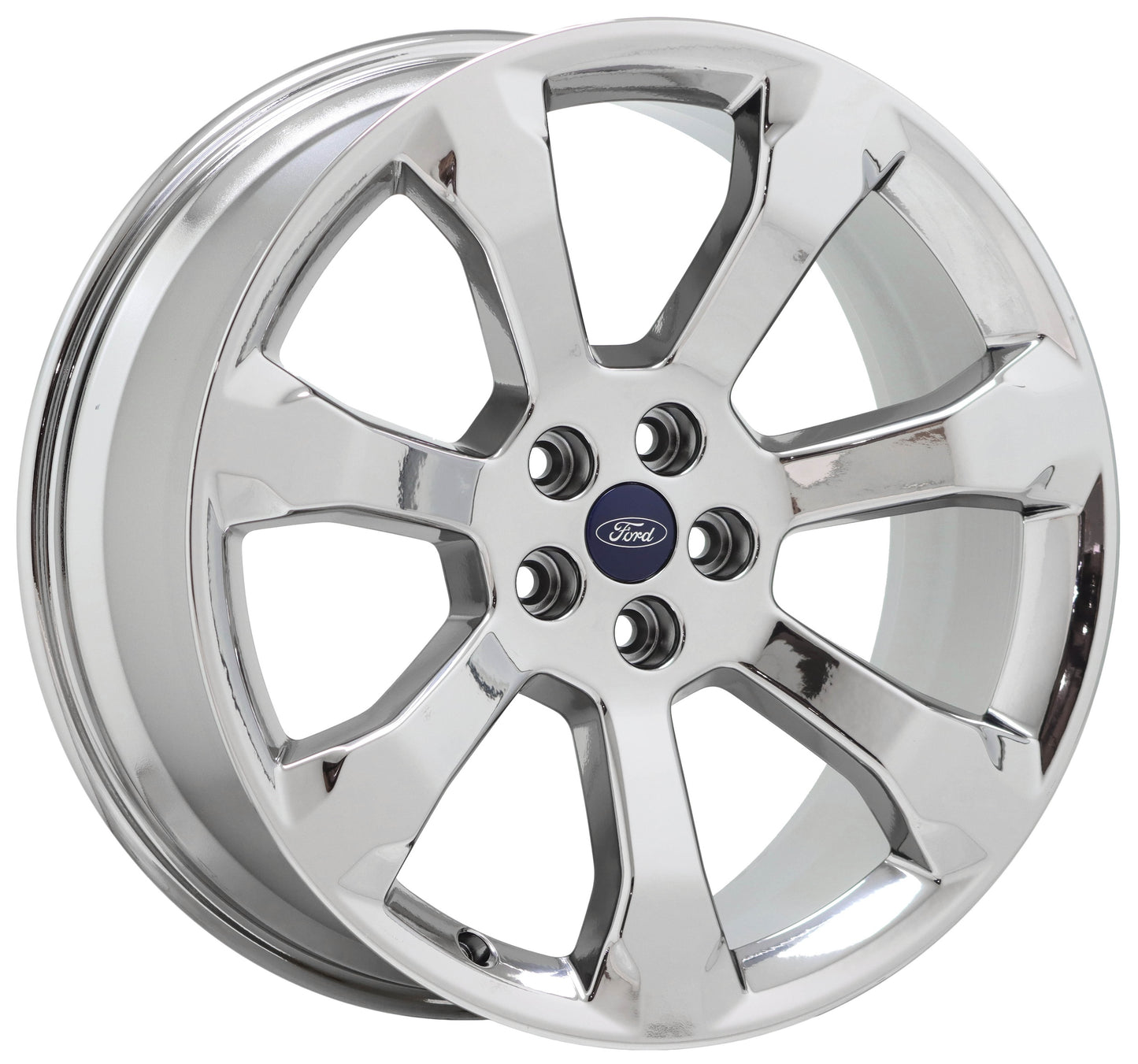 21" Ford Explorer ST Bright Chrome wheels rims Factory OEM set 10271 EXCHANGE