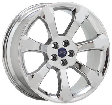 21" Ford Explorer ST Bright Chrome wheels rims Factory OEM set 10271