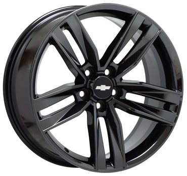 20" Chevrolet Camaro RS Black Chrome wheels rims Factory OEM set 5761 5762