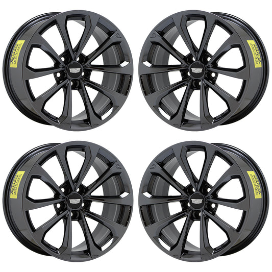 19x9.5" 19x10" Cadillac CTS-V Black Chrome wheels Factory OEM 4752 4754 EXCHANGE
