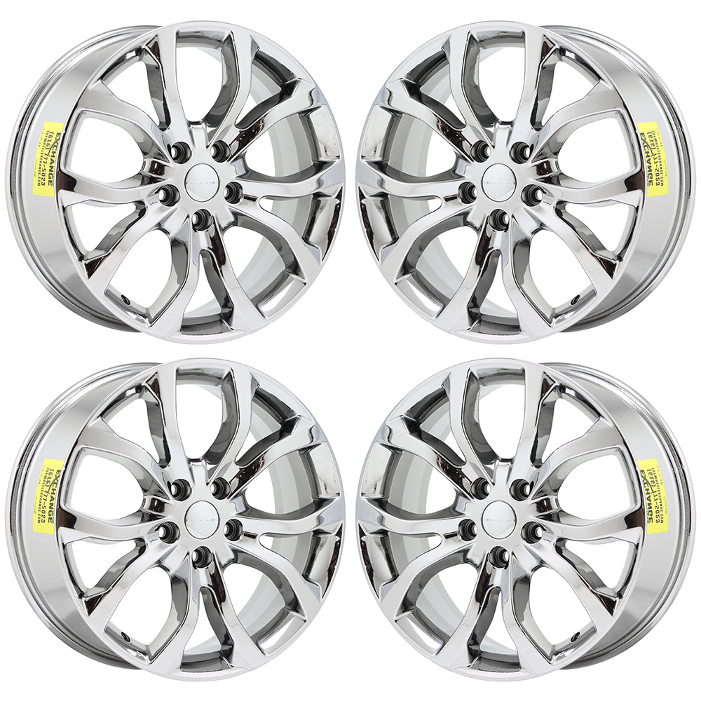 20" Dodge Durango Bright Chrome wheels rims Factory OEM 2568 EXCHANGE