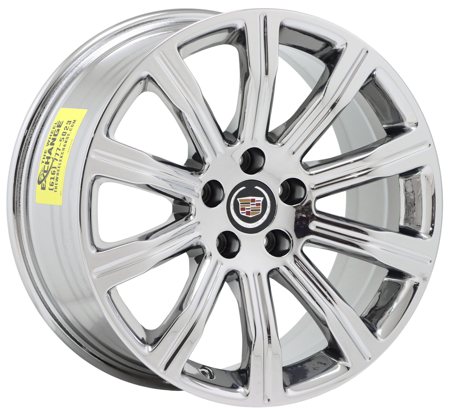 18x9" Cadillac ATS Coupe (Rear) Bright Chrome wheel rim Factory OEM 4735