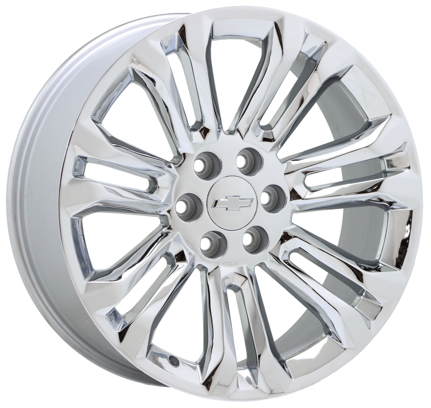 NEW 22" Chevrolet Silverado 1500 Tahoe Suburban Chrome wheels set Factory 5666